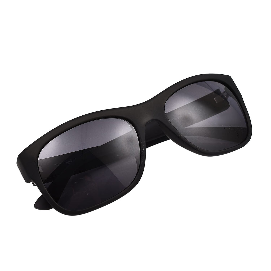 Limited Closeout Deal - Timberland Sunglasses - Black Frame With Grey Lens - UV Protection Category 3