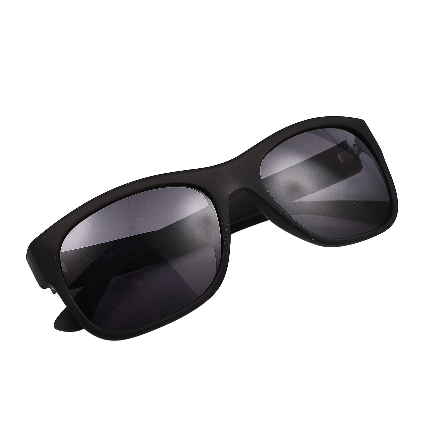 Limited Closeout Deal - Timberland Sunglasses - Black Frame With Grey Lens - UV Protection Category 3