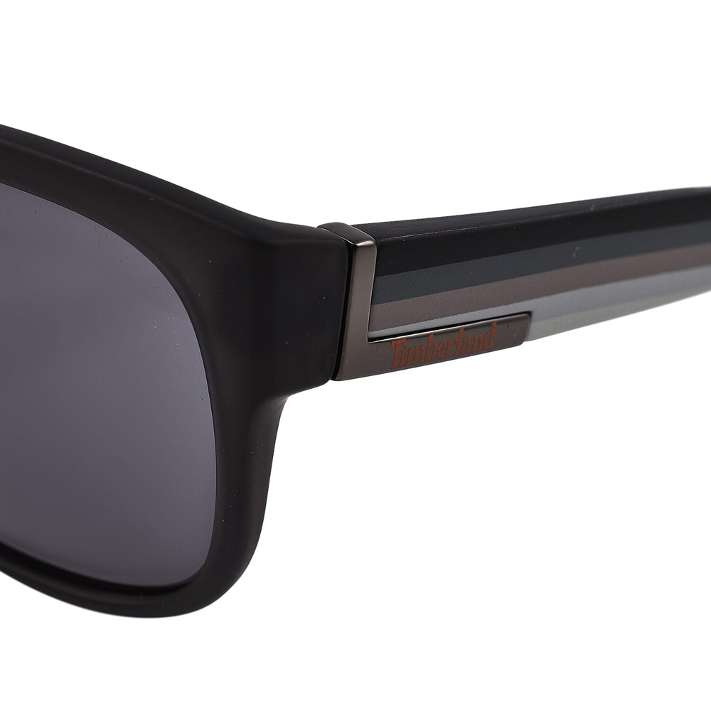Limited Closeout Deal - Timberland Sunglasses - Black Frame With Grey Lens - UV Protection Category 3