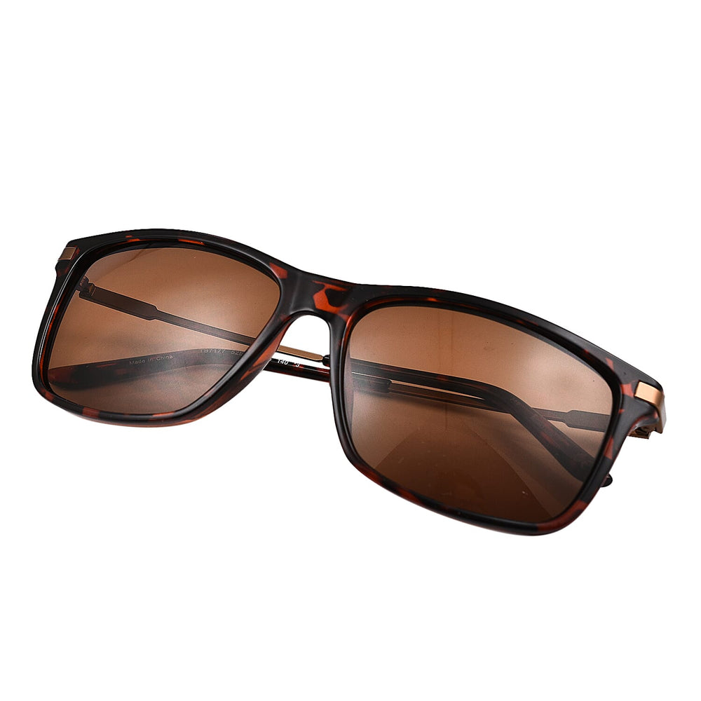 Limited Closeout Deal - Timberland Sunglasses - Brown Metal Frame With Brown Lens - UV Protection Category 3