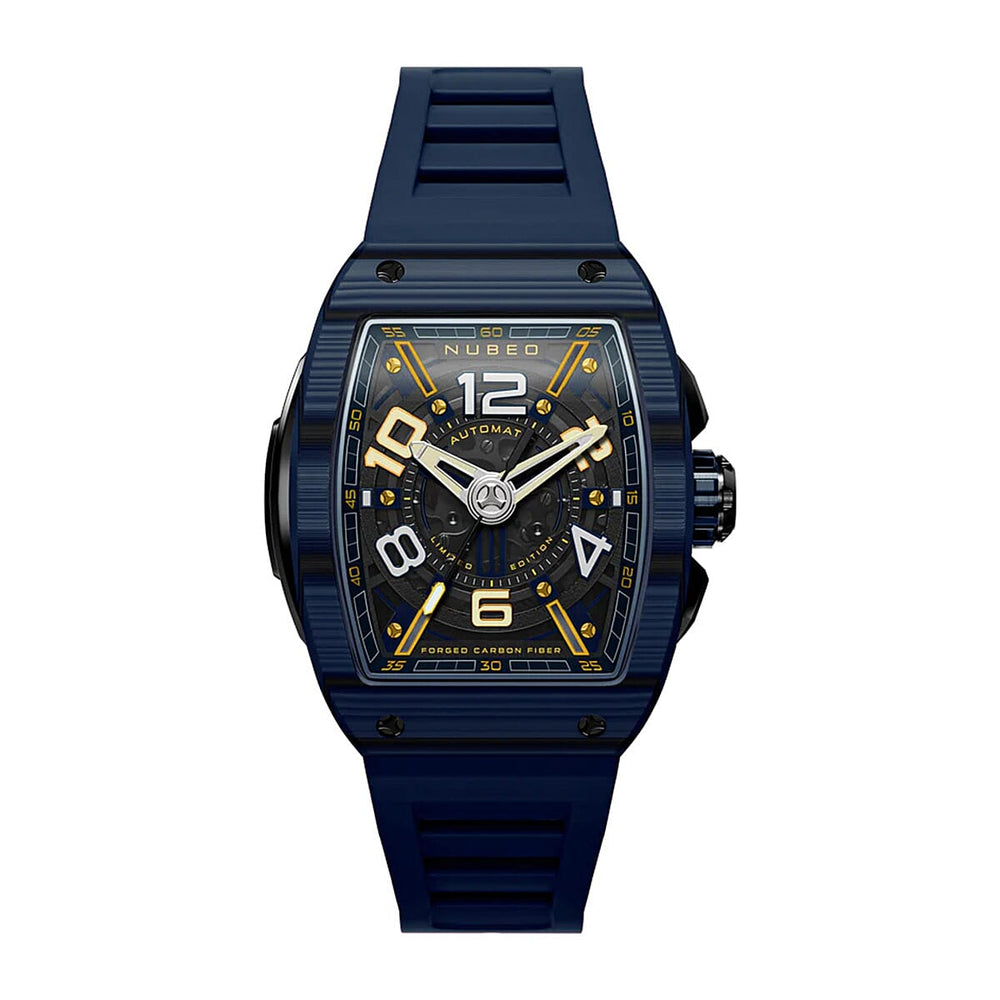 Automatic Mens Watch in Stainless Steel - Black