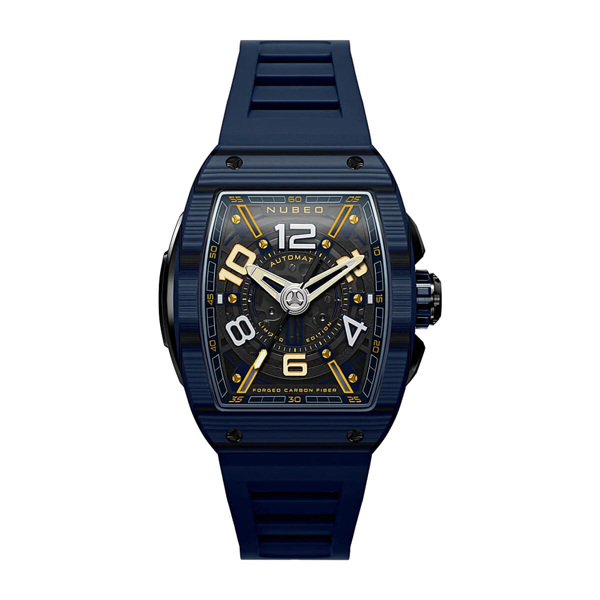 Automatic Mens Watch in Stainless Steel - Black