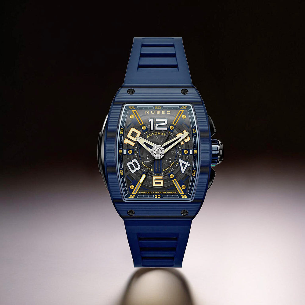 Automatic Mens Watch in Stainless Steel - Black