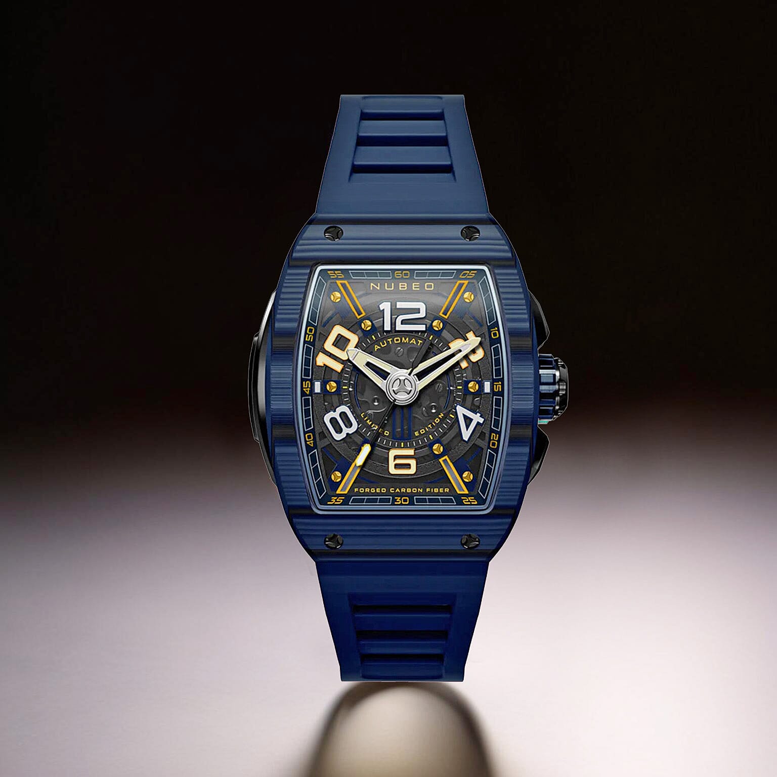 Automatic Mens Watch in Stainless Steel - Black