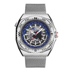 Analog Mens Watch in Stainless Steel