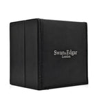 Limited Edition Swan - Edgar Hand Assembled Speed Target Mechanical Quartz Mens Watch - Rose Gold - Black