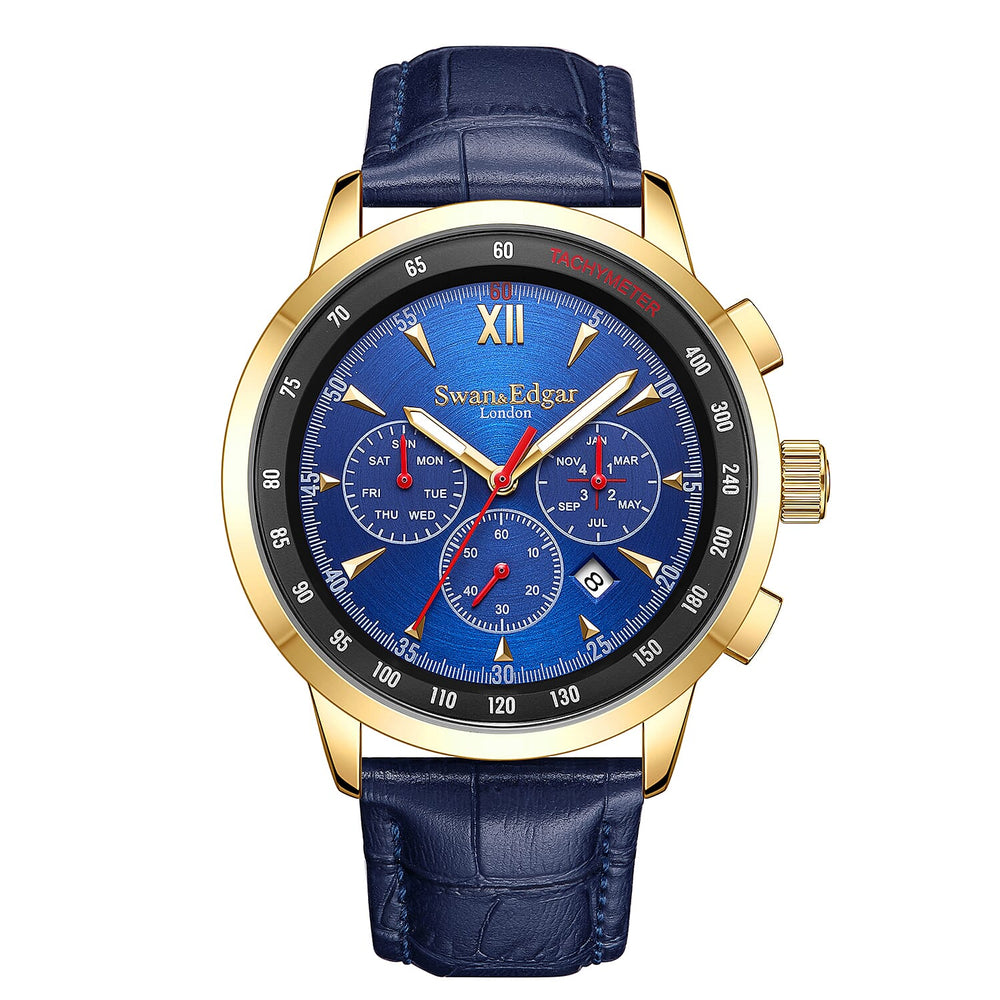 Automatic Mens Watch in Stainless Steel - Amber