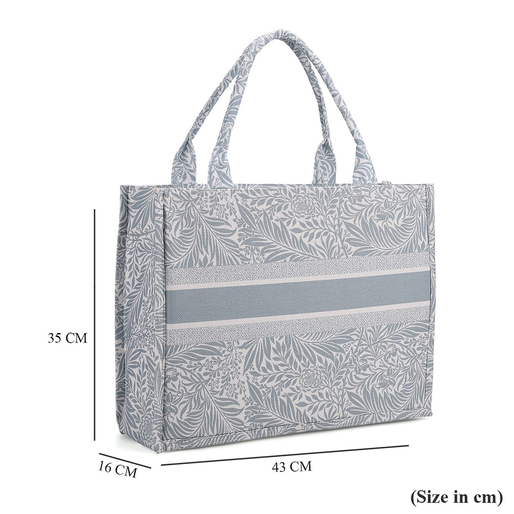 Closeout Offer - The Designer Inspired Tote Bag - Light Green