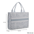 Closeout Offer - The Designer Inspired Tote Bag - Light Green