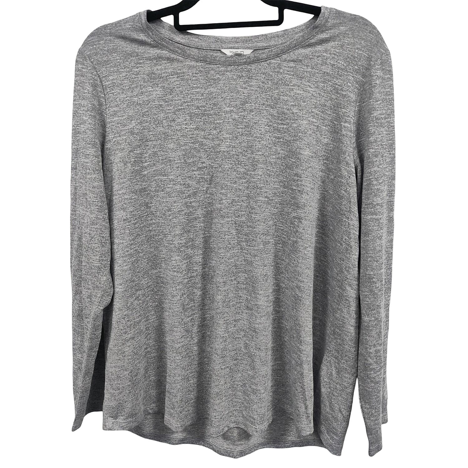Long Sleeves Casual Jersey Tops (Size 20) - Grey