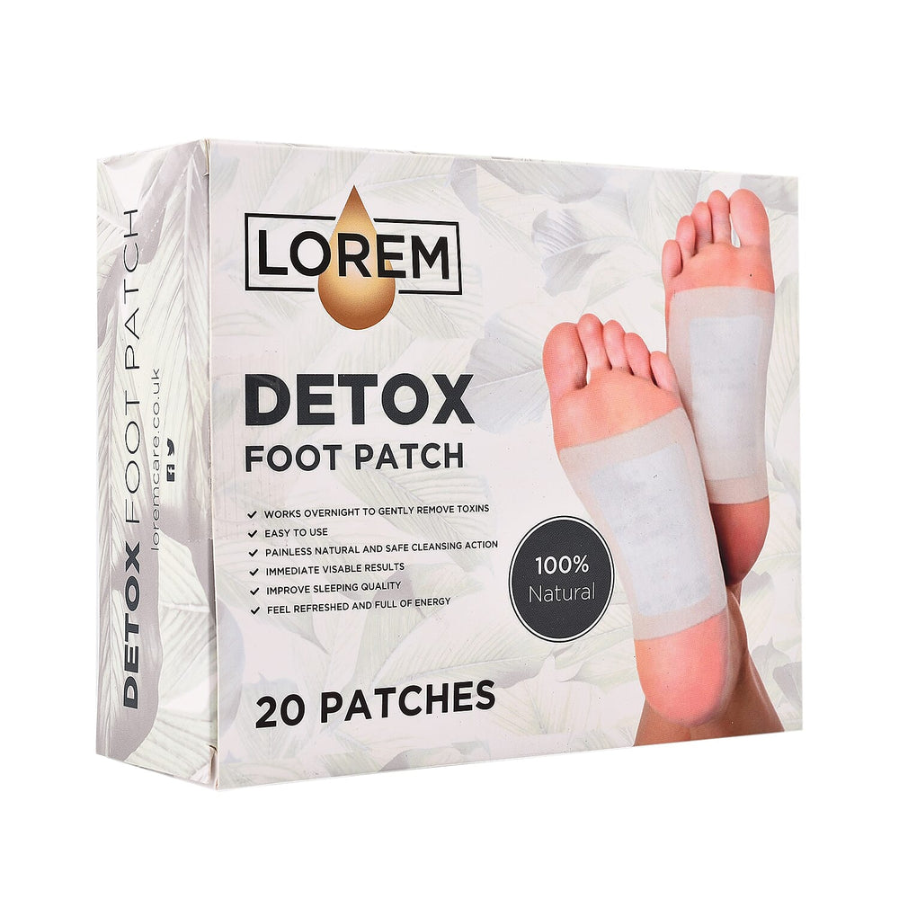 Back By Popular Demand - Lorem Foot Patches - Pack of 20
