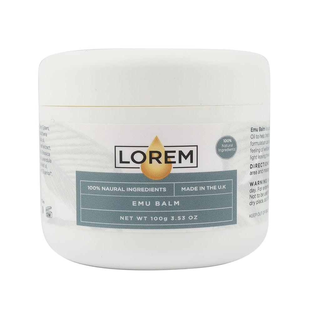 Lorem Emu Balm Bundle and Oil Capsules Duo