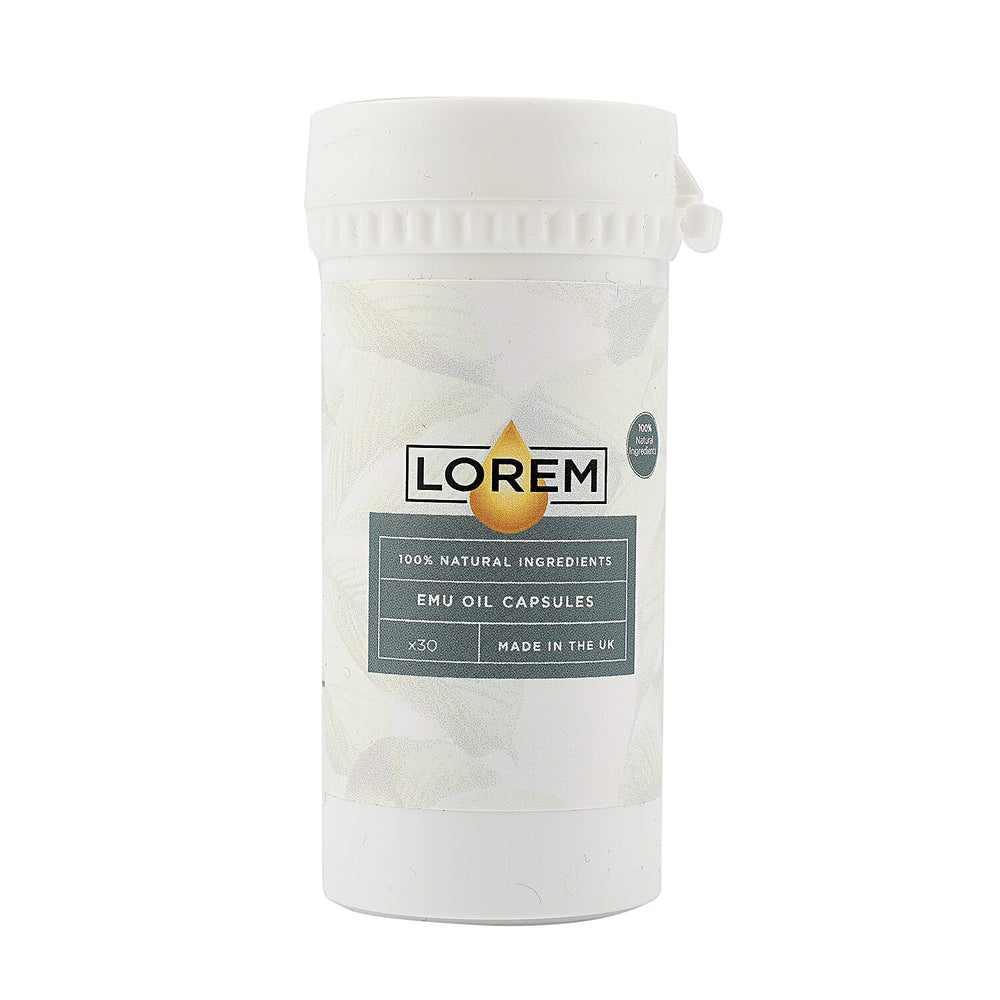 Lorem Emu Balm Bundle and Oil Capsules Duo