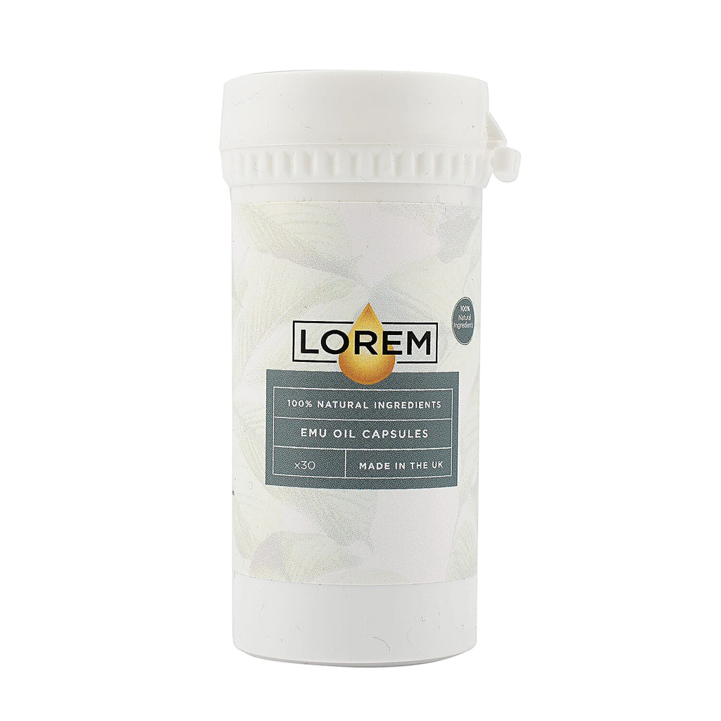 Lorem Emu Balm Bundle and Oil Capsules Duo