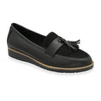 Lotus Ladies York Loafer Shoe (Size 4) - Black
