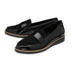 Lotus CAMBRIDGE Ladies Loafer (Size - 7) - Black