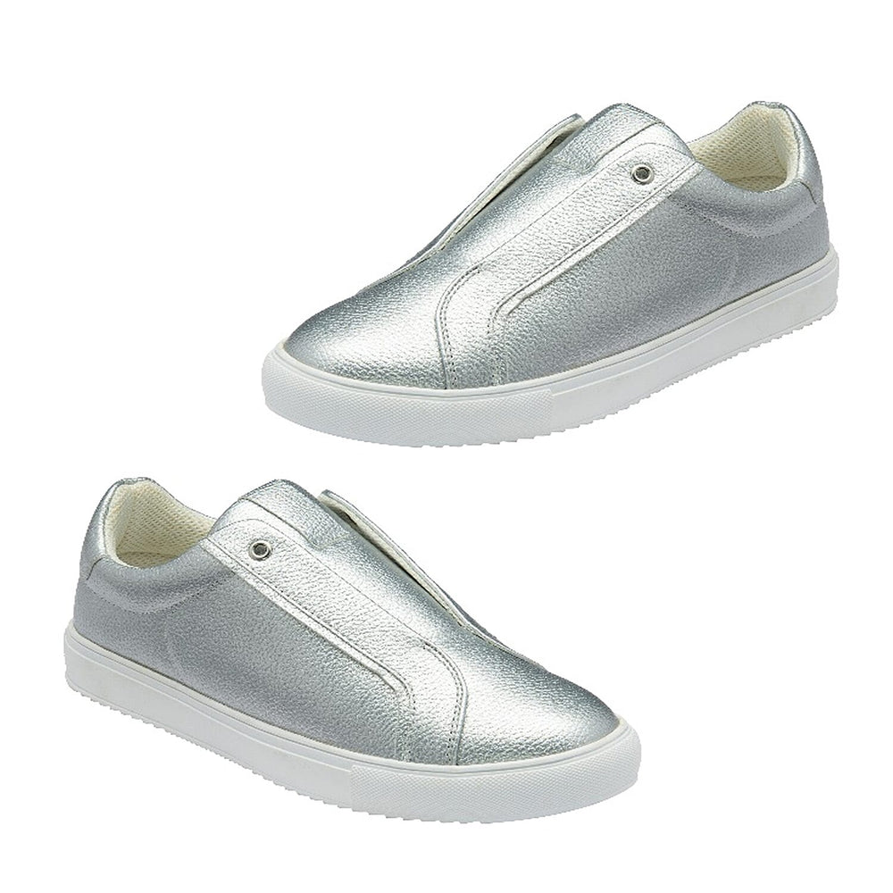 Lotus Silver Leon Slip-On Shoes (Size - 3)