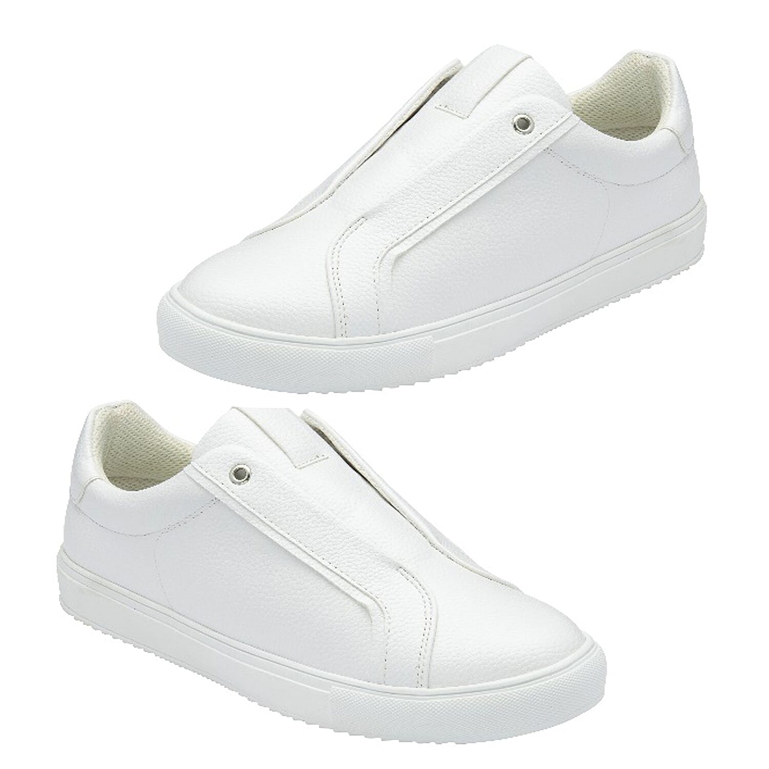 Lotus Leon Slip-On Shoes (Size - 8) - White