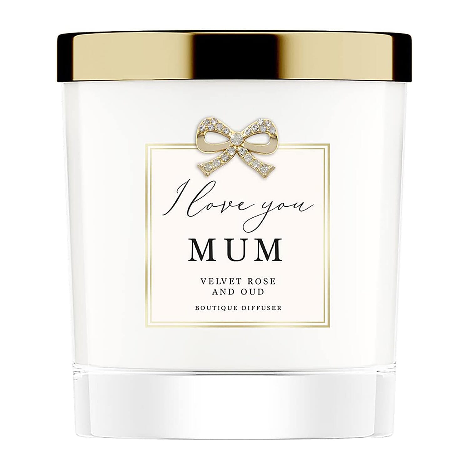 Love You Mum Candle - Multi Color