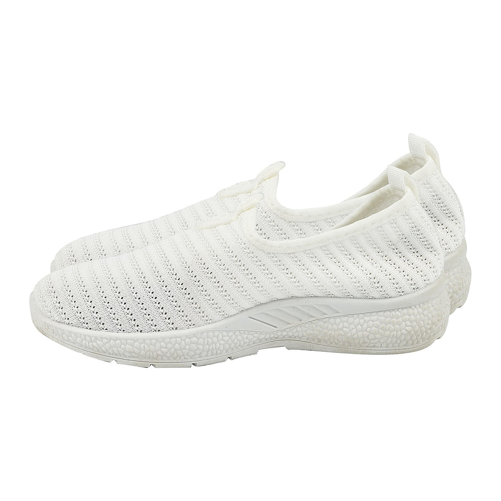 Womens Comfortable Slip-On Shoes (Size 3) - White