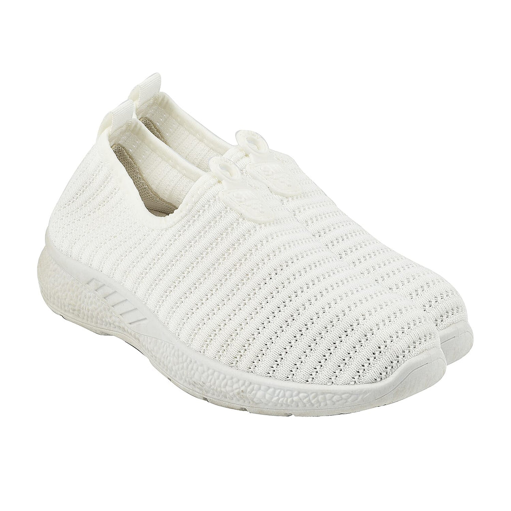 Womens Comfortable Slip-On Shoes (Size 3) - White
