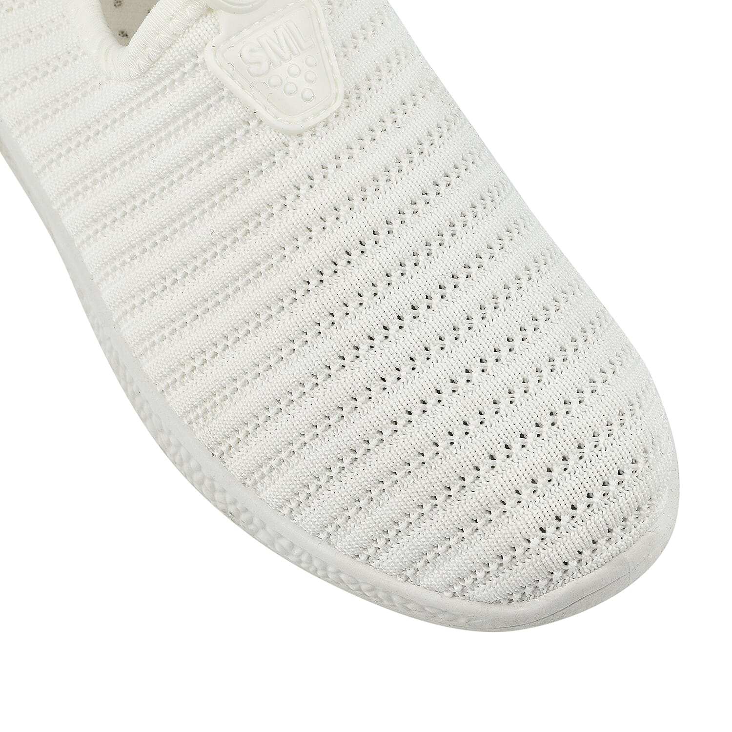 Womens Comfortable Slip-On Shoes (Size 3) - White