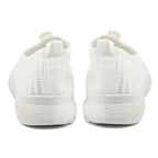 Womens Comfortable Slip-On Shoes (Size 5) - White