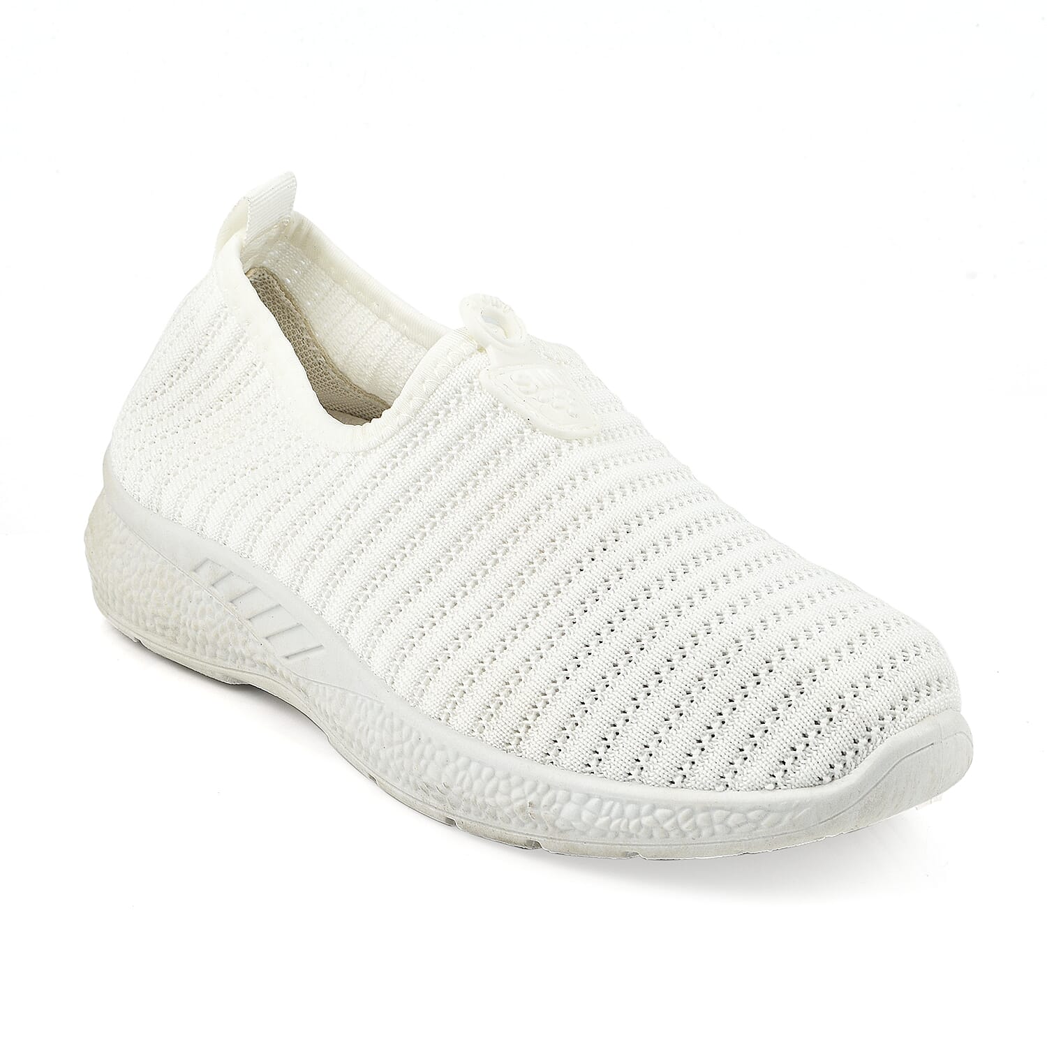 Womens Comfortable Slip-On Shoes (Size 5) - White