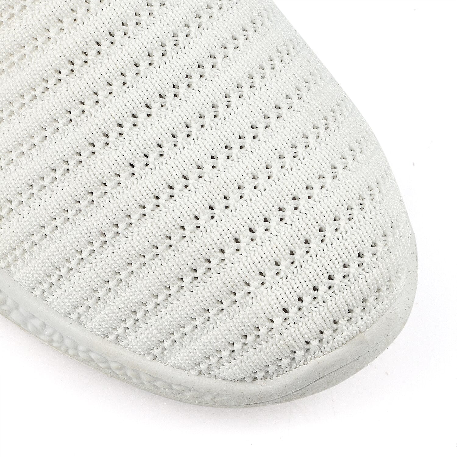 Womens Comfortable Slip-On Shoes (Size 5) - White