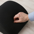 Lumbar Support Cushion For Chair - Ergonomic design seat cushion with High-density Memory Foam (Size 34x32x12cm)