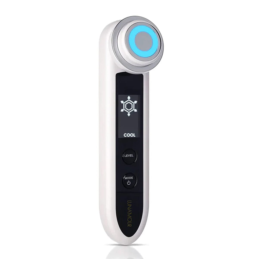 Lunamour V-LIFT 5 Mode Facial Device with RF, EMS - Light Therapy - Lifetime Warranty