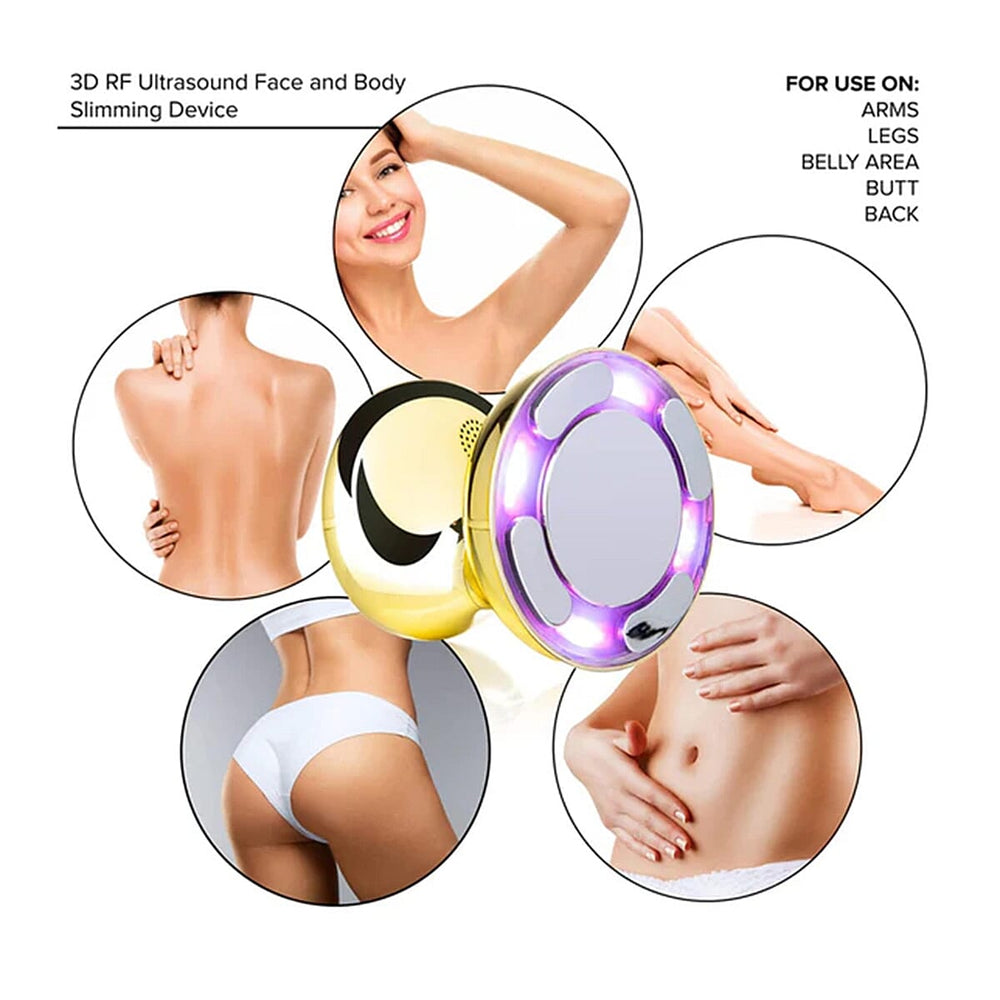 Lunamour ULTRA Sculpt System - RF, CV and LED Face - Body Lifting Device - Lifetime Warranty