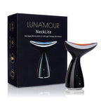 Lunamour Necklite EMS Trio LED Therapy Anti-Aging Neck Device