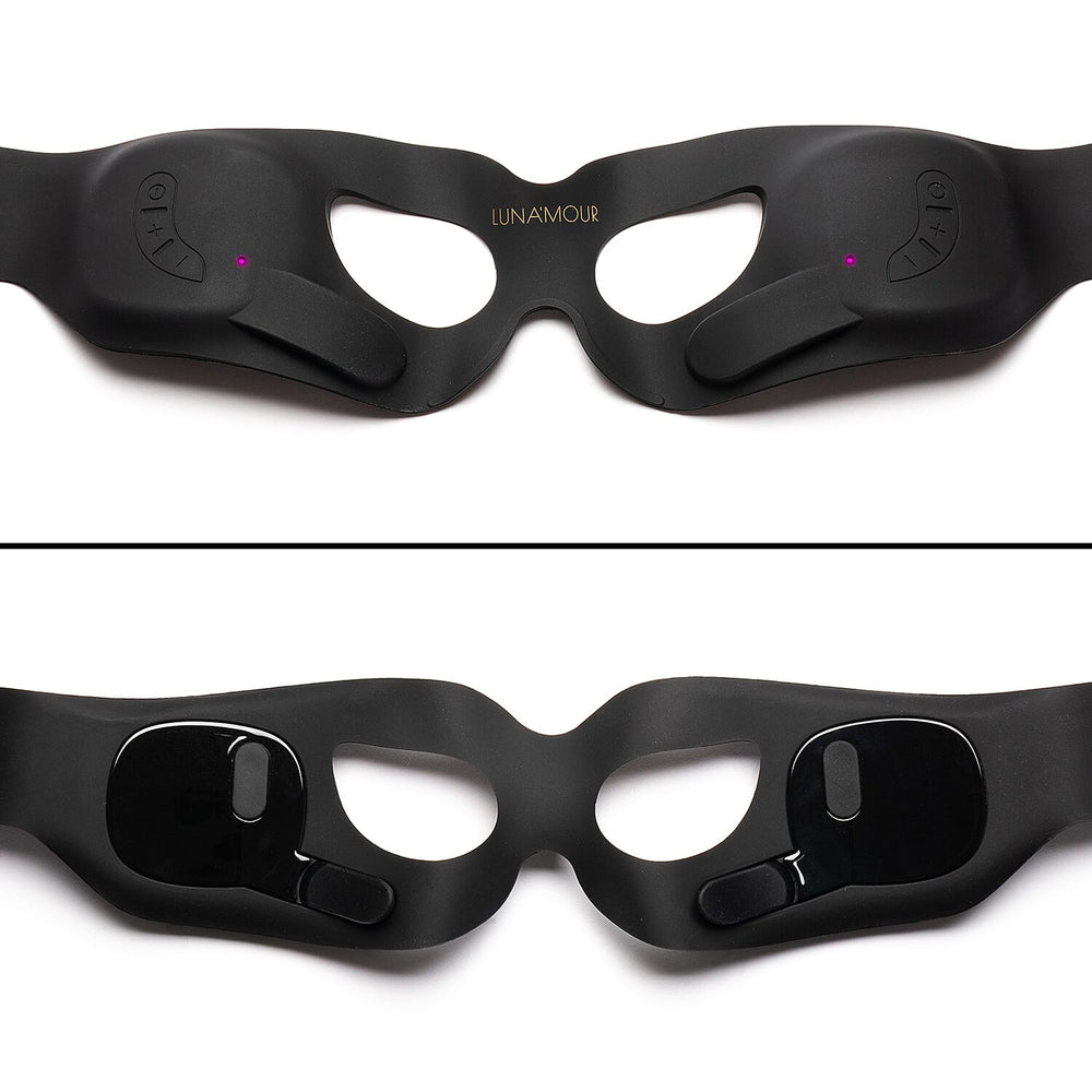 NATALIAS PICK OF CLEARANCE 2025 - Lunamour Onyx EyeFix PRO EMS Silicone Eye Mask with Lifetime Warranty