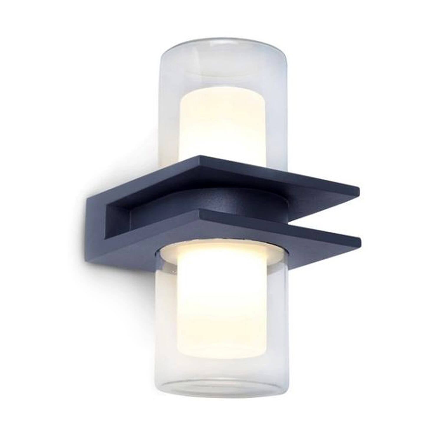 Lutec Tango IP54 Intergrated LED Wall Light (17W) 800 Lumen - Dark Grey