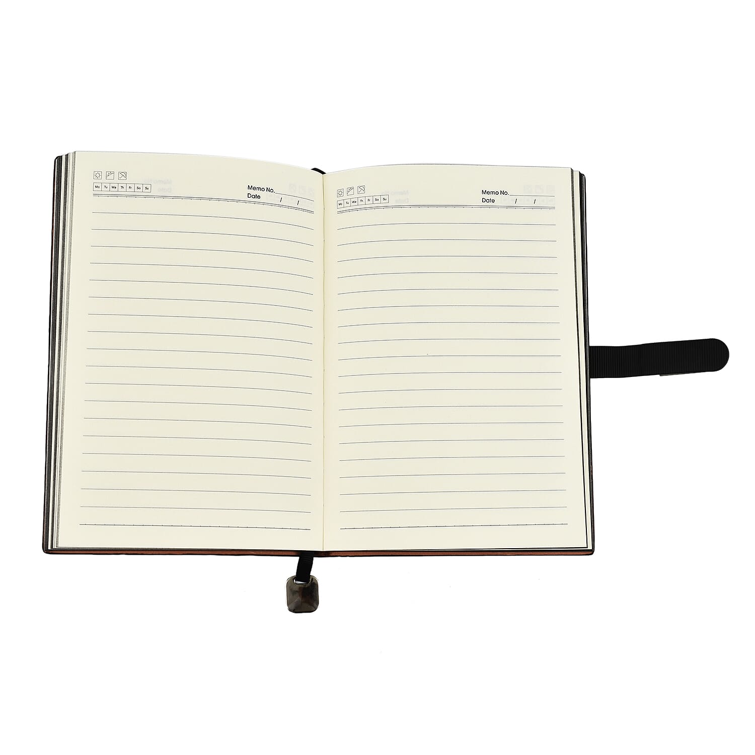 Luxury Notebook - Pen Set- Presented in a Gift Box - Black