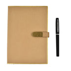 Luxury Notebook & Pen Set- Presented in a Gift Box - Gold