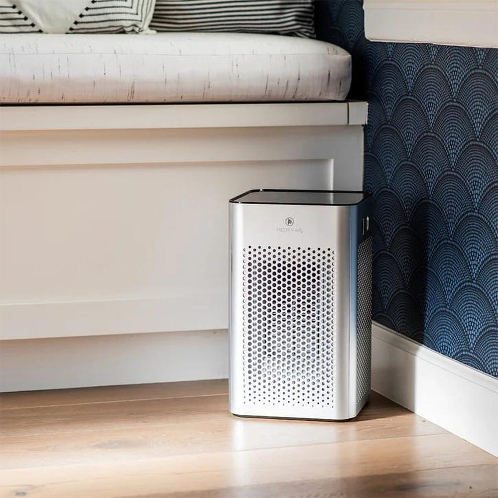 Medify MA-25 Medical Grade H13 True HEPA Air Purifierr - Captures 99% of airborne particles - Silver