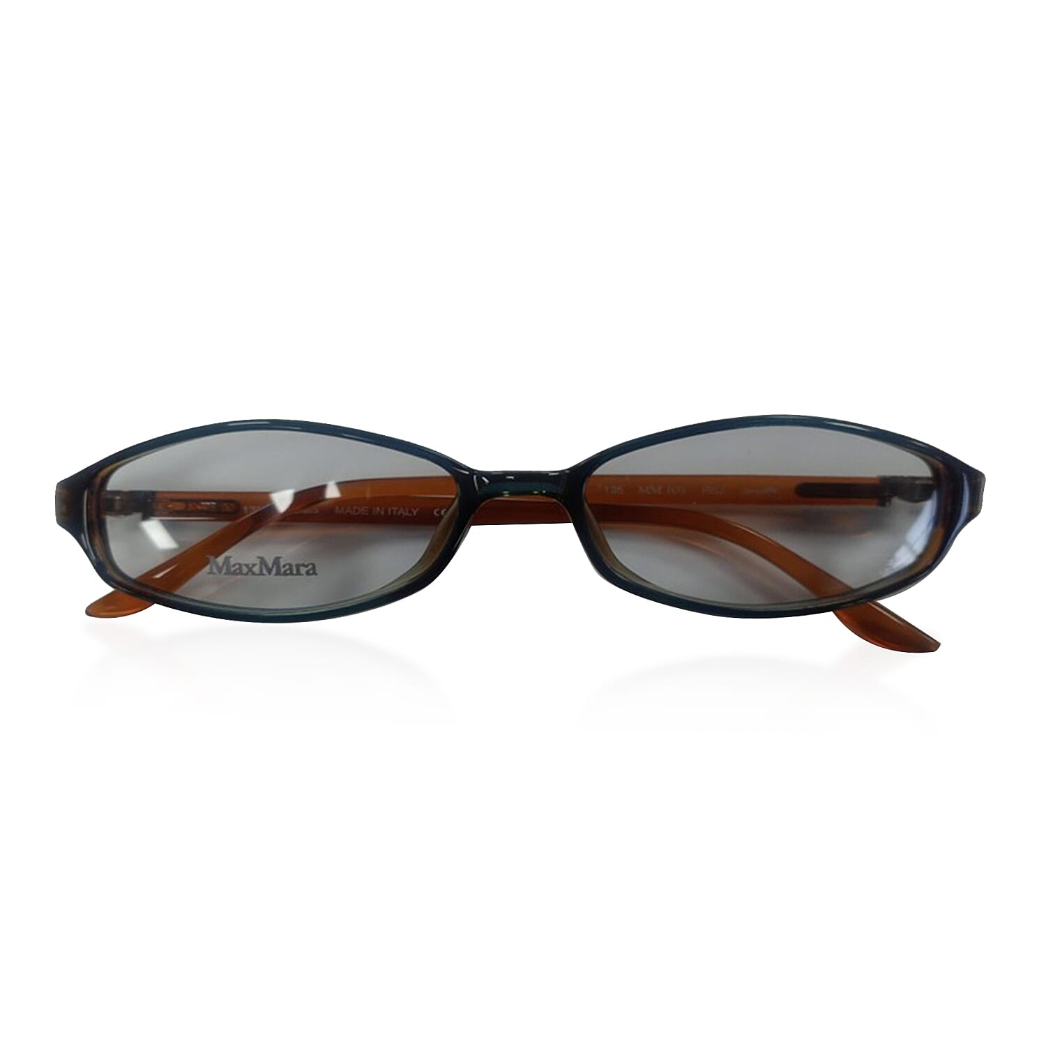 MAX MARA Rectangular Readers (Power 2.50) -  Orange