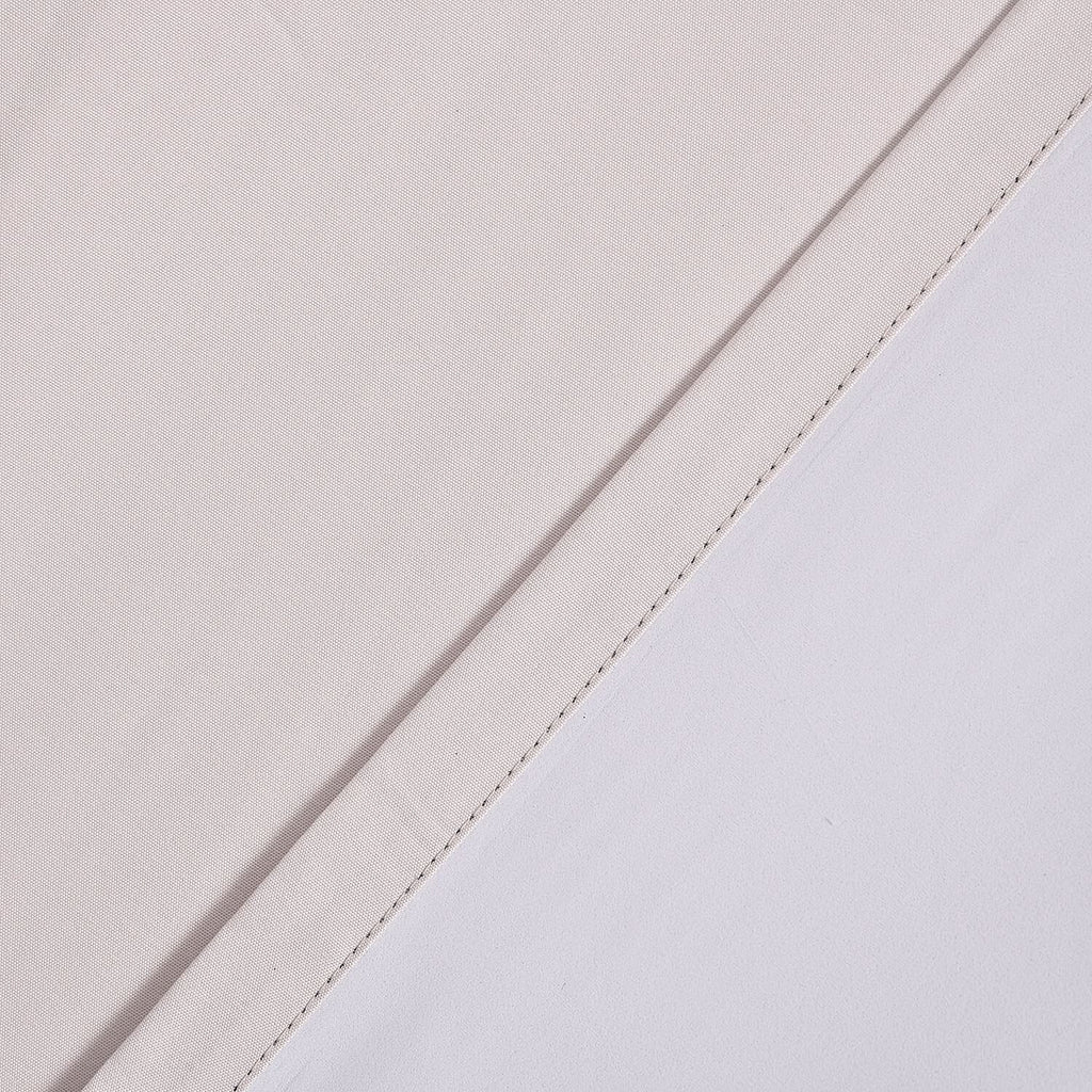 MONEY SAVER- Set of 2 -UV Protected Heat Retaining Thermal, Blackout Curtains with Metal Eyelets (Size 240x132 Cm -  94.4 x 51.9 inches) - Cream