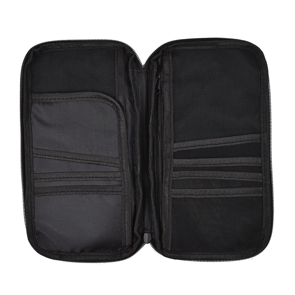 Set of 3 - RFID Travel-Passport Wallet with Card Slots Organizer, 22 Pieces Combination Screwdriver Set and Magnifier
