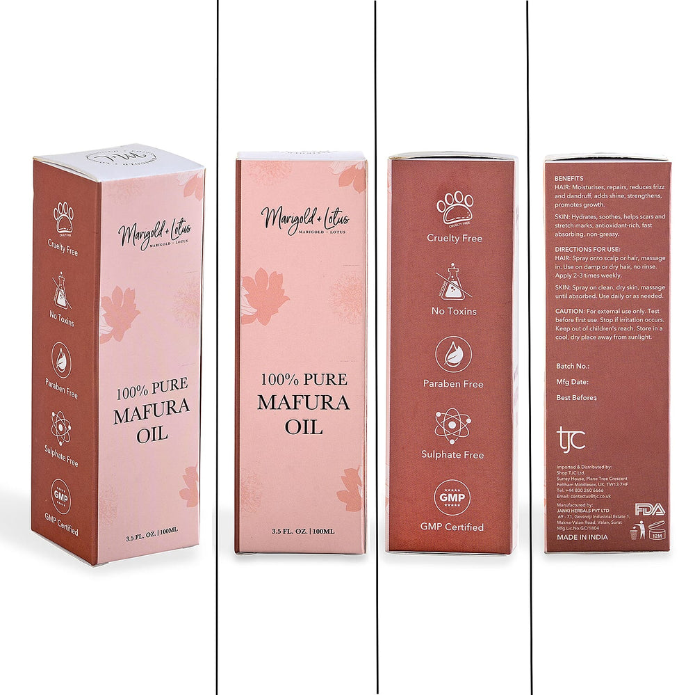 Marigold & Lotus - 100% Pure Mafura Oil - 100 ML