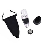 Homesmart - Magic Decanter Essential Wine Aerator - Black