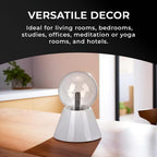 Magical Electrostatic Ball Table Lamp (Battery 4 AAA (Not Inc.) - White