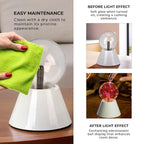 Magical Electrostatic Ball Table Lamp (Battery 4 AAA (Not Inc.) - White
