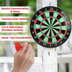 Magnetic Dartboard With 2 Sets of Magnetic Darts