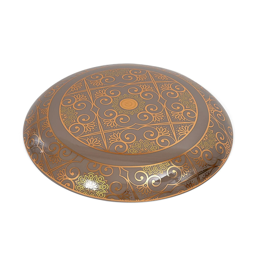 Turkish Magnetic Cordless Table Lamp with 3 Color Modes, Touch Control and 360 degree Rotation (31 Cm) - Mocha & Gold