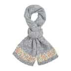- Maisi Knitted Cozy Set of Two Scarf and Hat - Grey