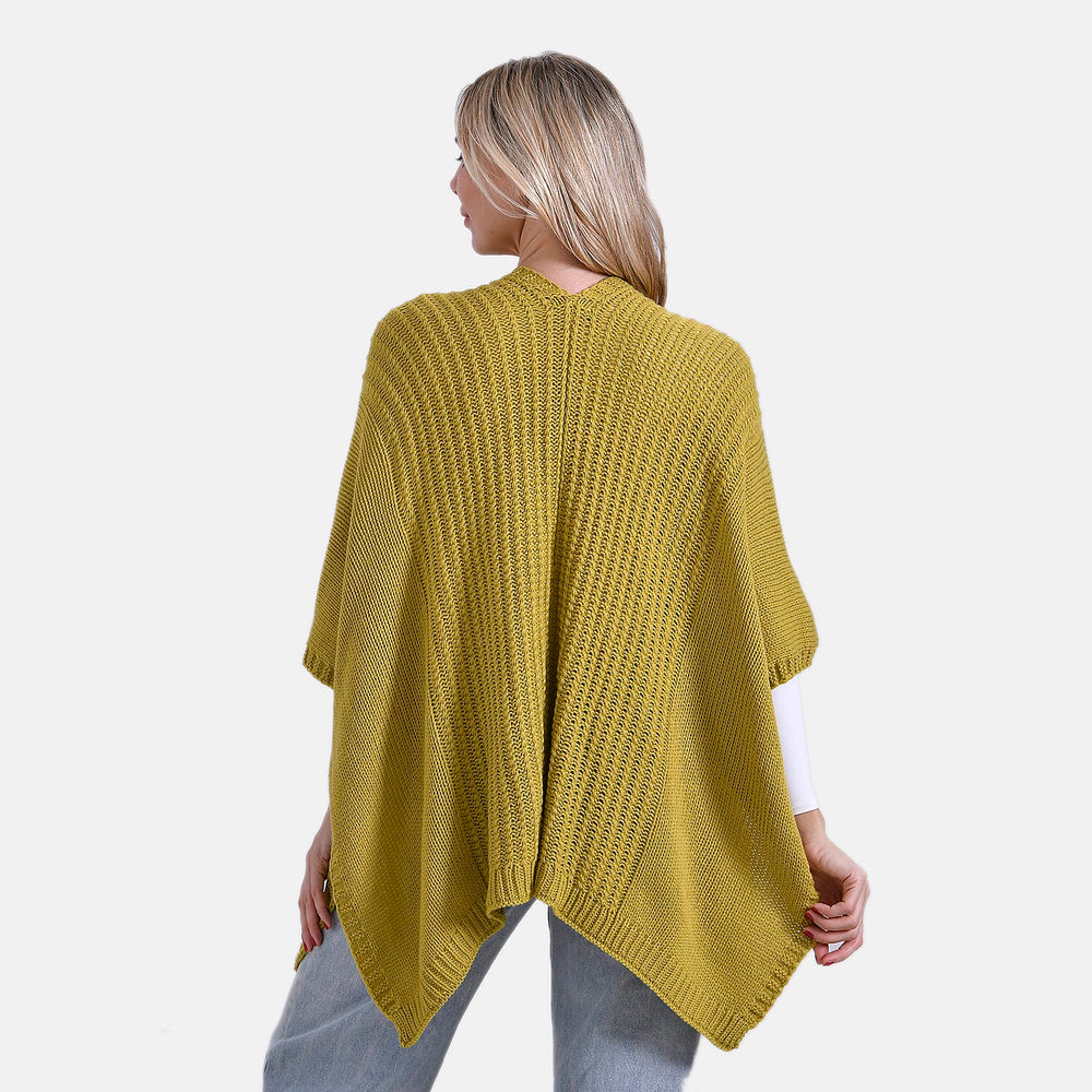 - Maisi 100% Acrylic Relax Fit Cardigan (One Size - 8 to 26) - Olive