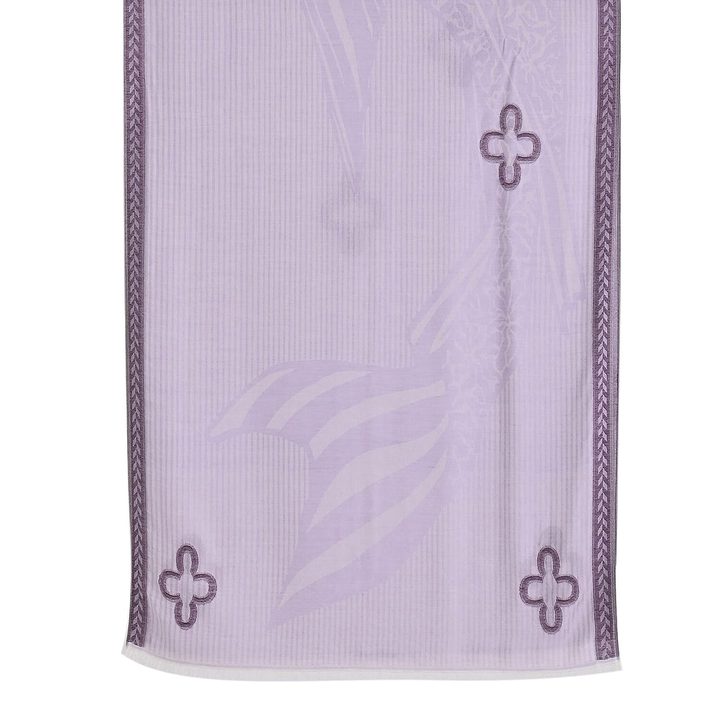 - Maisi Printed Cotton Lightweight Summer Scarf (190 x 70cm) - Beige